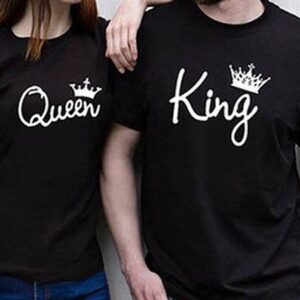 King And Queen Couple T-Shirt